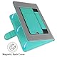 HoYiXi Universal Hülle für 6.8’’ / 7 Paperwhite/Pocketbook/Tolino/Sony eReader Kompatibel mit/Kobo Clara HD/Kobo Clara 2E Leder Schutzhülle,6.8 Kindle Cover Case,Cyan
