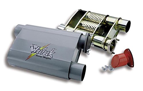 Flowtech 50552FLT Warlock BYPASS Racing Muffler
