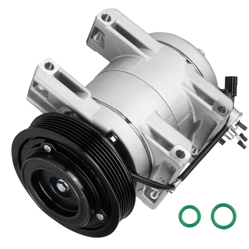 A/C Air Conditioner Compressor With Clutch Fits for Nissan Rogue 2.5L 2008 2009 2010 2011 2012 2013 for Rogue Select 2.5L 2014 2015 for Cabstar 2.5L 08 09 NOTE: w/One Plug not for 6SBH14C Style