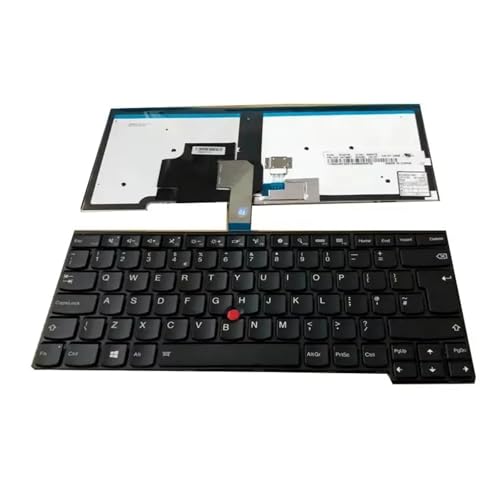 Clavier américain portable Lenovo T440 T450 E440 idéal pour codage et rédaction nocturne