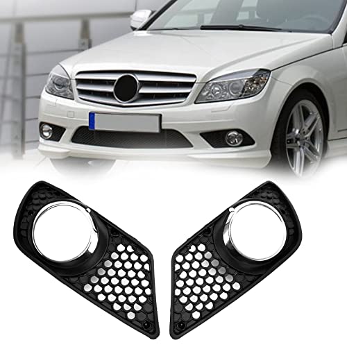 Parrillas de luz antiniebla delanteras para Benz Clase C W204 2008-2010 A2048850353
