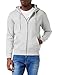 Produktbild Tommy Jeans Herren Hoodie mit Reißverschluss TJM Regular Zipper, Grau (Light Grey Heather), XL