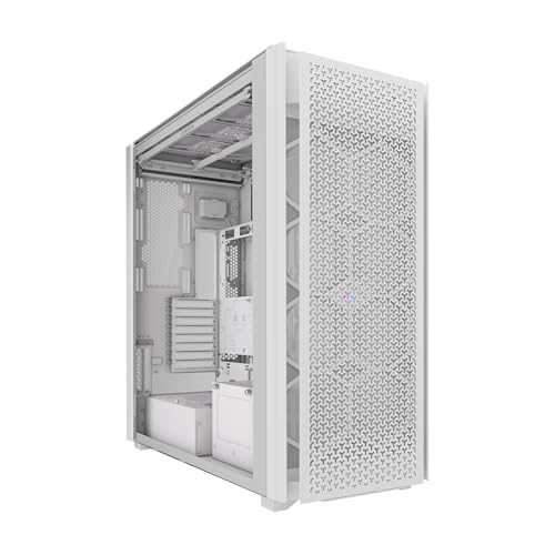 ホワイト RGBファン搭載 PCケース　コルセア Amazon | CORSAIR 6500X RGB Micro ATX Dual Chamber PCケース