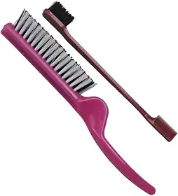 Kit Escova 5 Fileiras Cerda Mista/Escova Baby Hair
