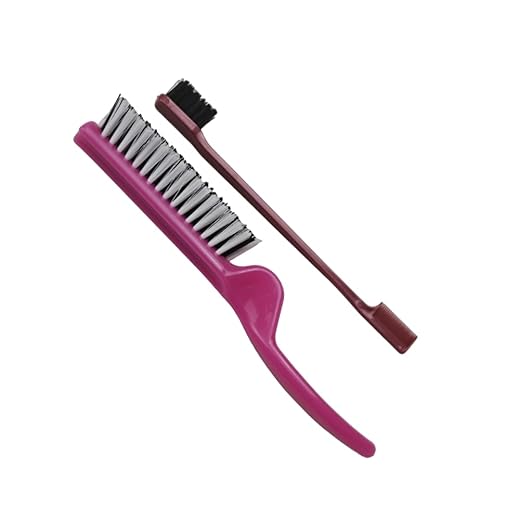 Kit Escova 5 Fileiras Cerda Mista/Escova Baby Hair