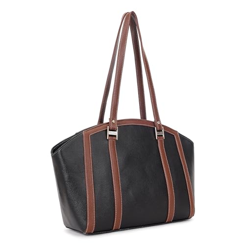 Image of EXOTIC Shoulder Handbag for Women, Classic Fashion Design with Contrast Stitching