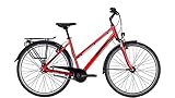 Pegasus Solero SL 7 28 Zoll Trapez Trekkingrad 7-Gang Nabenschaltung rot