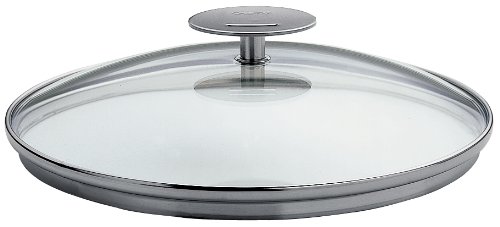 Cristel - COUVERCLE EN VERRE CERCLE 12 CM PLATINE - Cristel