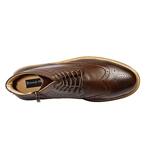 Bruno Marc Men's Dress Ankle Motorcycle Boots4