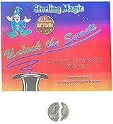 Ted's Sterling Magic Genuine US Bite Out Quarter Trick with Replacement Rubber Bands