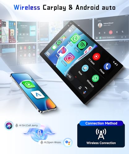 Image of 4G+128G Car Radio Stereo for Honda Civic 2016-2020, 9inch HD in-Cell Touch Screen /Android 15 /Wireless CarPlay /Android Auto /GPS /WiFi /5.0Bluetooth /FM /RDS /SWC /AHD Backup Camera
