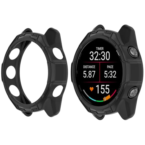 Funda Garmin Forerunner 170 negra para evitar arañazos en la carcasa