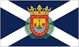 Flaggen & Fahnen Fahne/Flagge Spanien - Teneriffa 90 x 150 cm Flaggen
