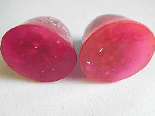 2 Pink to Green Glow Power Dome Tower Busters Crystal Orgone Generator Energy Accumulator 7.83Hz/432Hz/528Hz/Advance Harmonics Many Beautiful Ingredients and Colors!! 2pd(Pink to Green Glow)