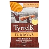 Tyreell's Chips Furrows Poitrine Poivre Noir