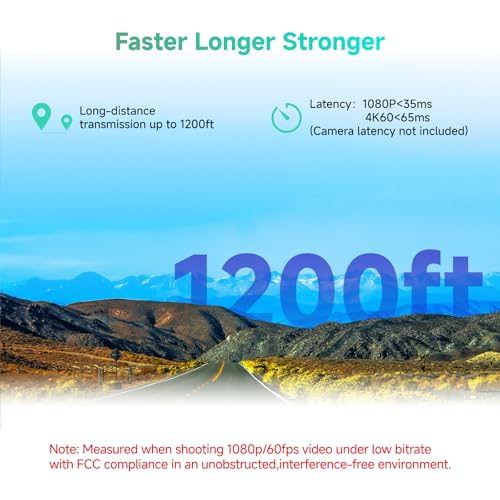 Image of Accsoon CineView Master 4K Lite Wireless Video Transmitter&Receiver with SDI HDMI, 1200ft Range 35ms Lat, 4K60 /1080p60 1 Wired iOS+4 App Monitoring, Livestreaming, Pair CineView M7 Pro