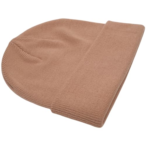 Image of 55cube Unisex Winter Beanie Hats Warm Thick Knit Cuffed Skullcaps