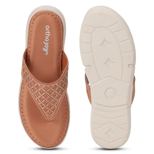 Image of ORTHO JOY doctor Fancy Slipper for women || Orthopedic Women's Fancy Sandal For Women