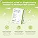Dropsafe Medisafe Solo Safety Lancet, 29 Gauge, 1.5mm, Push Button Activated for Blood Glucose Testing, Low Flow, Sterile, Single-Use, 200ct Box