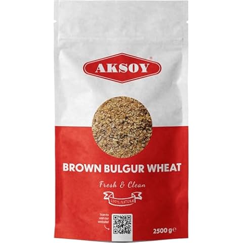 Aksoy Brown Bulgur Wheat, Vegan & Gluten-Free Cover