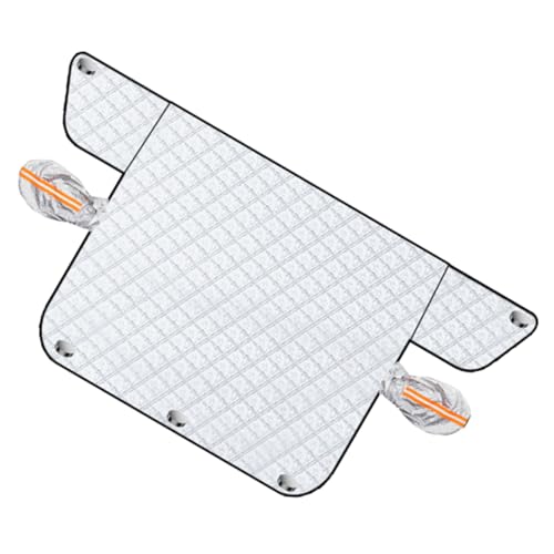 Mobestech Pare-brise De Voiture Couverture Antigel Magnétique 225x120 Cm Tissu Isolant Anti-uv Et Protection Neige Hiver Véhicule
