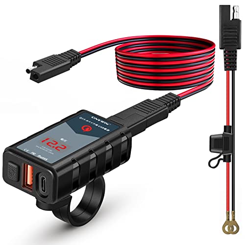 USB充電器 Amazon.co.jp: ONVIAN バイク usb電源 2ポート PD QC3.0 急速充電器