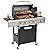 EUHOME Upgraded 51,000 BTU Stainless Steel Burner Barbecue Grill, 4 Burner BBQ Propane Gas Grill with Side Burner, 452 sq.in Cooking Area with Porcelain for Patio, Camping, Outdoor Cooking