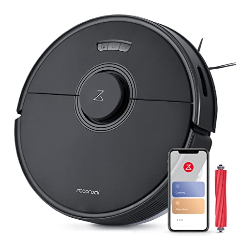Roborock Q7 Max Aspirateur Robot Laveur 4200 Pa 180 Minutes d'Autonomie, Robot Aspirateur...