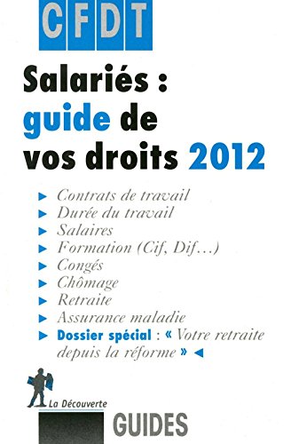 Télécharger SALARIES GUIDE VOS DROITS 2012 PDF