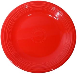 Fiesta 9-Inch Luncheon Plate, Scarlet