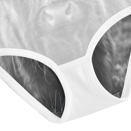 Toddler Panties, Highland Cow Wild Cotton Girls Underwear, 2T–8 Years4