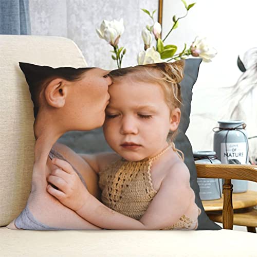 Custom Pillow Case, Design Photos Or Text Customize Throw Pillowcase, Two-Sides Printed Cushion Covers, Personalized Pet Photo Pillow, Love Photo Throw Pillow 1 Pcs(16"X 16") #TOP1