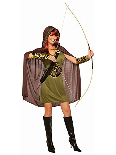 Forum Novelties Forest Huntress Deguisement Adulte, Costume, Multicolore - défaut
