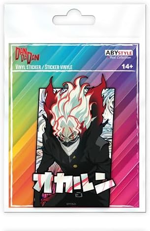 ABYstyle Dan Da Dan Okarun Awakened Individual Vinyl Sticker Anime Manga Accessories Gift image 4