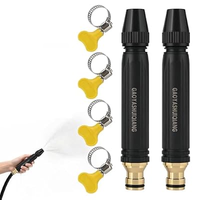Home High-Pressure Car Wash Water Gun with Booster Nozzle