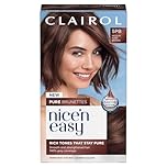 Clairol Nice n’ Easy Pure Brunettes Hair Colour | Pure and Rich Brown Tones | Smooth, Natural Hair Colour | With Pre-Colour Serum | 100% Grey Coverage | 5PB Medium Mocha Brown| Permanent Hair Dye