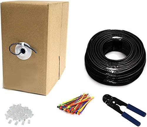 Super Big Clearance! Aurum Cables Outdoor Waterproof CAT6 - CCA - Direct Burial Ethernet Network Cable - 550 Mhz (1000 Feet) Super Big Clearance! Aurum Cables Outdoor Waterproof CAT6 - CCA - Direct Burial Ethernet Network Cable - 550 Mhz (1000 Feet)