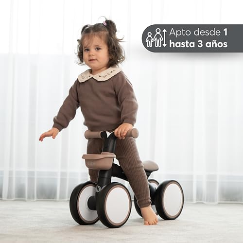 Miniatura 2 de KikkaBoo Bicicleta Sin Pedales ZIPI, Correpasillos Bebé de 1 a 3 Años, Bicicleta Equilibrio, Bici Bebé con Canasta, Ajustable, Juguete para Niños, Menta