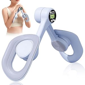 Appareil de Entraînement des Cuisses, Appareil de Musculation du Plancher Pelvien, Entraîneur de Muscle Pelvien avec Compteur Intelligent, Entraîneur de Jambes pour Maison, Récupération Post-Partum