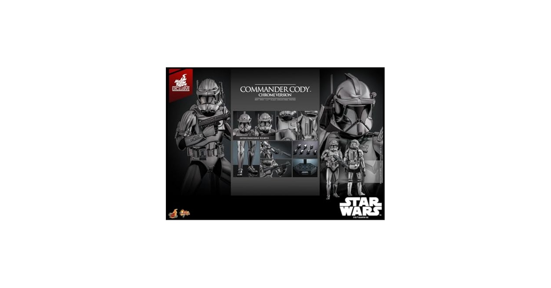 ホットトイズ MMS734 スター・ウォー コマンダー・コーディ（クロム）限定版 Amazon.co.jp: ホットトイズ MMS734 スターウォー コマンダー