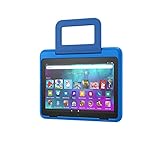 Amazon Kid-Friendly Case for Fire HD 8 tablet (Only compatible with 10th generation tablet, 2020 release), Sky Blue