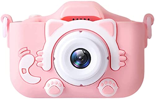NCRD Cámara for niños for niñas y niños, niños Digital Dual CÁMARA 2.0 Pulgadas Pantalla Video Video Videocámara Anti-Drop Fijos Selfie Cámara, Cámara for niños con Juegos, Regalo de cumpleaños