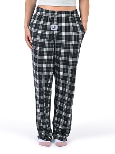 BRIEF INSANITY Basic Pattern Pants & Pajama Bottoms, Soft Pajama Pants for Women & Men with Multiple Design & Sizes