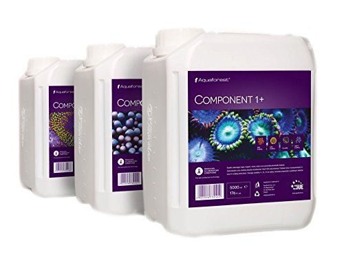 Componente 2+ contiene: NaHCO3, F, I ( 50ml solleva la KH di 1,3dkH -Alk 0,46 meg/l/100l ).