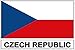 Akachafactory Sticker Adesivi Adesivo Bandiera Ceca Repubblica CZ