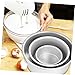 LALADEFIEE 3pcs Round Cake Tins Aluminum Baking Pans for Chiffon Cakes Nonstick Molds Easy Release Versatile for All Desserts for Home Baking