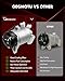 GDSMOTU Air Conditioner AC Compressor with Clutch for Nissan Maxima 2008-2014, Murano 2009-2014, Pathfinder 2013-2015, Quest 2011-2015 & for Infiniti JX35 2013, QX60 2014-2015 Fast Cooling CO 11319C