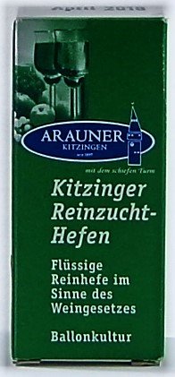 Wein Flüssighefe - Portwein | ARAUNER KITZINGER | Weinhefe | Hefekultur | Wein-hefe | Heferasse Cover
