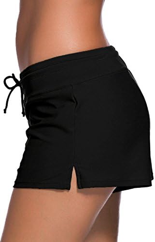 black beach shorts womens