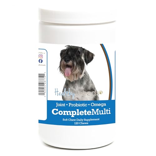 Image of Healthy Breeds Standard Schnauzer All In One Multivitamin Soft Chew 120 Count